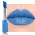 Sky Blue Matte Lipstick - Pigmented Lip Crayon