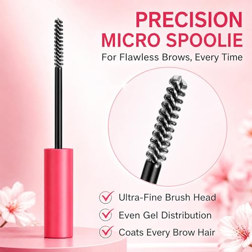Clear Eyebrow Gel Waterproof Long-Lasting Precision Brush
