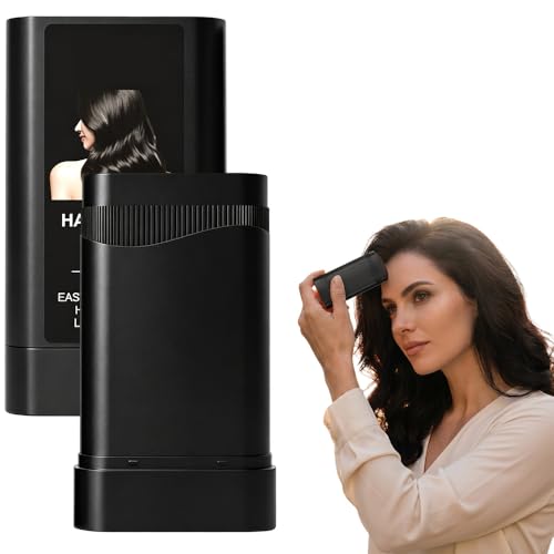 Hair Dye Stick 2-in-1 Comb - Waterproof Root Touch Up Pen Black