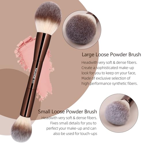 MAANGE 20 Pcs Makeup Brush Set with Gift Box