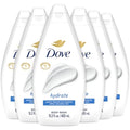 Dove Body Wash, Hydrate 6-Pack ? Moisturizing Cleanser for Smooth, Soft Skin, 15.22 Oz Ea