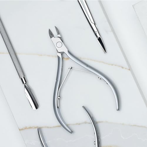 Nghia D-07 Stainless Steel Cuticle Nipper JAW 14 - Professional Nail Tool