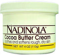 Nadinola Cocoa Butter Cream 4oz - Moisturizes Dry Skin, Eases Stretch Marks