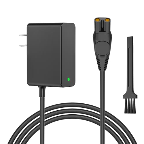 15V Compatible with Philips Norelco Charger, HQ8505 Razor Power Cord for (Older Shaver) Series 3000 5000 6000 7000 9000, Multigroom MG5750 MG7750 MG7770 MG7790 BodyGroomer BG7030 BG7040 BG5025