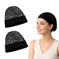 Hair Net for Sleeping Women, 2 Pack Breathable Mesh