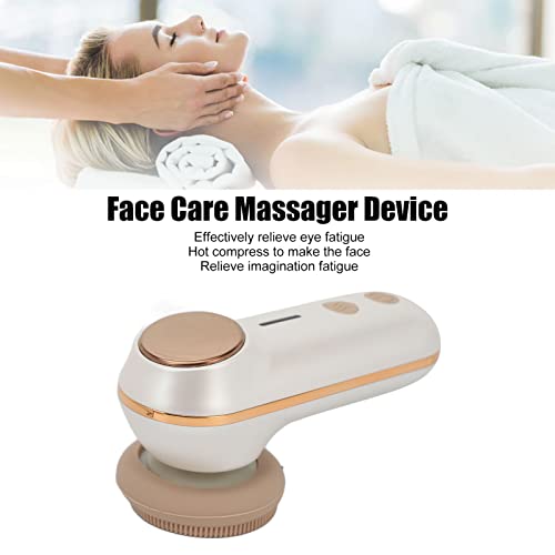 Electric Face Massager with Hot Compress & 3 Adjustable Gears