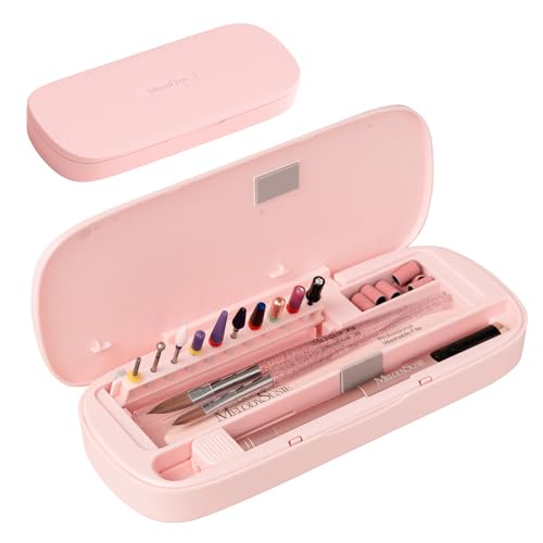 MelodySusie Acrylic Nail Drill Storage Box Organizer