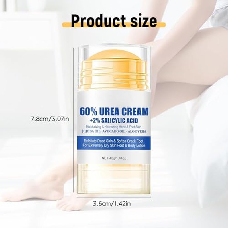 60% Urea Hydrating Foot Cream for Cracked Heels & Skin