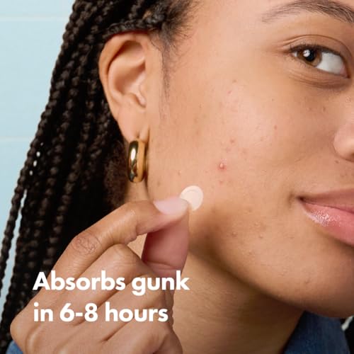 Mighty Patch¢â Invisible+ Patch ? The Barely-There Daytime Hydrocolloid Acne Pimple Patch for Covering Zits and Blemishes, Tapered Edges Designed to Blend Into Skin (72ct) (Pack of 2)