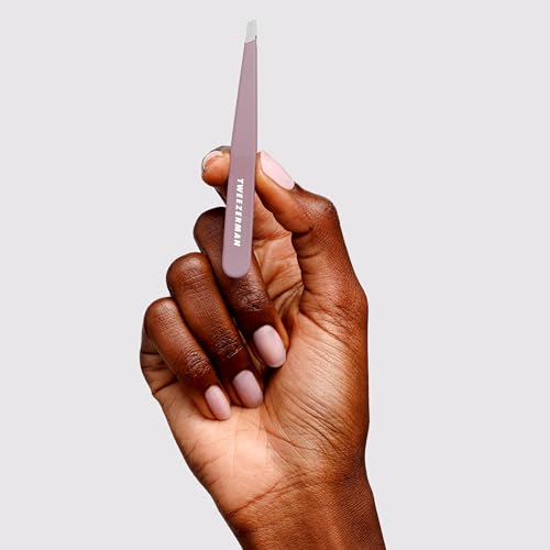Tweezerman Slant Tweezer Purple Wisteria - Precision Eyebrow