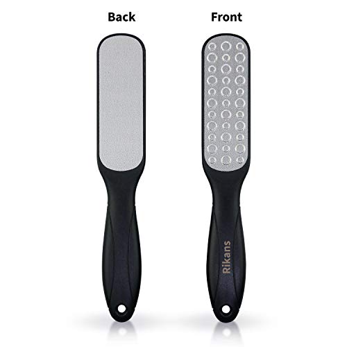 Rikans Stainless Steel Foot File Set - Professional Callus Remover Rasp