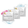 Diamond Wipes Face Cleansing and Waterproof Makeup Remover Wipes, Case of 250 Wipes, Alcohol Free Wipes with Vitamin E