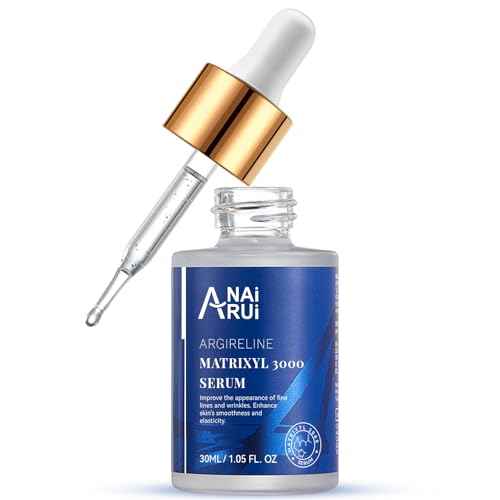 ANAI RUI 10% Argireline Serum+ Matrixyl 3000 Pure Hyaluronic Acid For Face Deep Wrinkle Reducer,Anti-Aging Serum,Peptide Complex Serum1.05 Fl.oz