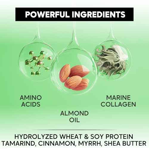 AFRO BRAZILIAN BONDOX Hair Relaxer Alternative ? Extra Strong Thermal Hair Mask 8.8oz for Damaged Hair ? Straightening Treatment for All Hair Types, Especially Afro 4A 4B 4C ? With Almond Oil, Shea Bu