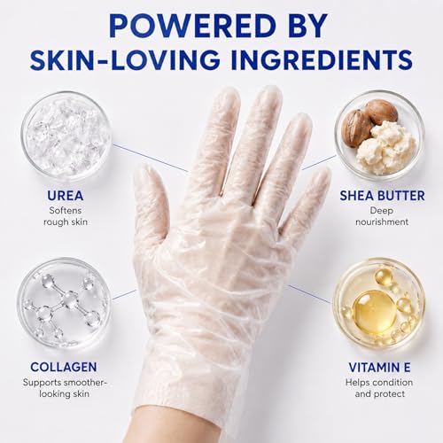 Collagen Hand Mask Gloves - Deep Moisturizing Treatment