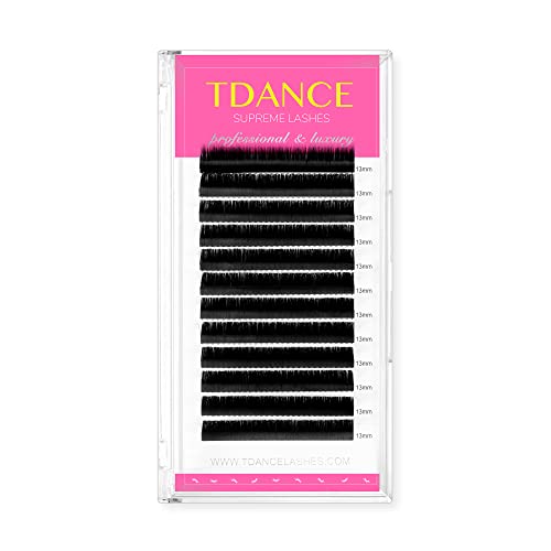 TDANCE Mink Silk Lash Extensions 0.03-0.18mm C/D Curl Professional