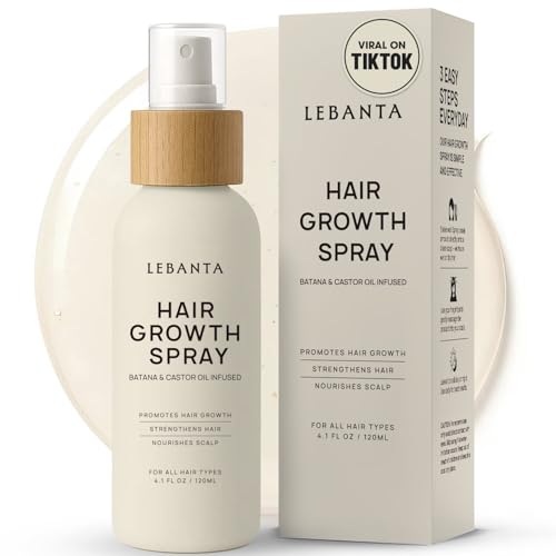 Lebanta Hair Oil Spray - Thicker & Stronger Hair, 4 FL OZ