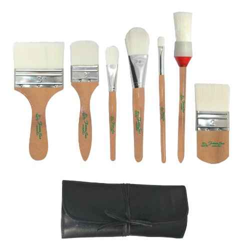 FantaSea 7 piece Synthetic Body Brush Set