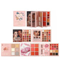 Makeup Book Palette - 6-in-1 Eye Shadow, Blusher & Lipstick