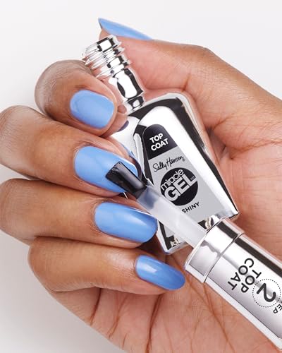 Sally Hansen Miracle Gel Shiny Top Coat Clear Nail Polish - No UV Needed