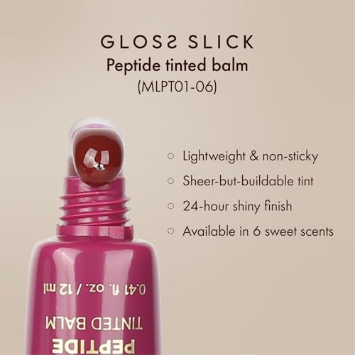 Absolute New York Gloss Slick Peptide Tinted Balm - Strawberry Crush