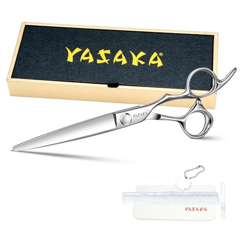 YASAKA Professional Hair Cutting Scissors 6.75" Cobalt Steel