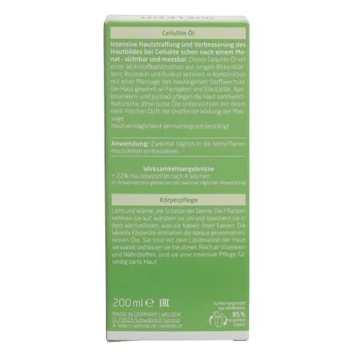 Vereda White Birch Cellulite Oil 200 ml Parallel Import Goods