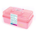 3C4G Pink and Gold Makeup Storage Set for Kids