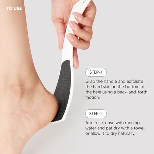 F3 Systems Double-Sided Emery Foot File Callus & Dead Skin Remover
