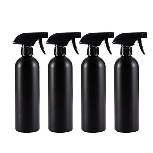 Cindy's Tape 16 oz Refillable Spray Bottles - Pack of 4, Leak-Proof for Home & Garden