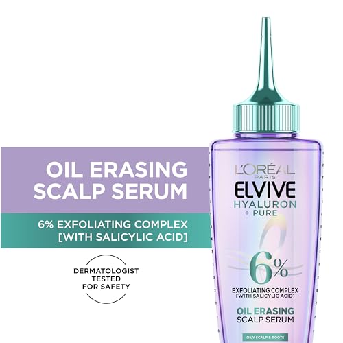 L'Oreal Elvive Hyaluron+ Pure Oil Erasing Scalp Serum 3.45 Oz