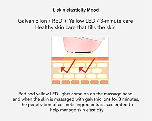 Vanav UP6 Galvanic Ion Beauty Device with LED Light Therapy