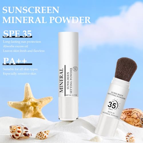 Mineral Sunscreen Powder SPF 35 Setting Loose Powder
