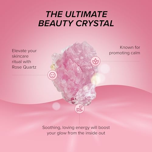 SKIN GYM Rose Quartz Sculpty Heart Gua Sha Tool, Heart-Shaped Facial Massage Tool for Sculpting and Relaxation
