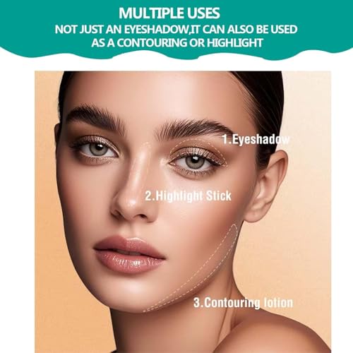 Blendable Eyeshadow Stick - Rose Gold Shimmer Waterproof