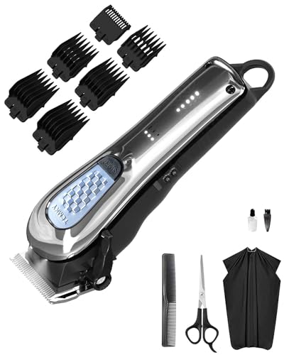 TCMKY Cordless & Corded Hair Clippers for Men