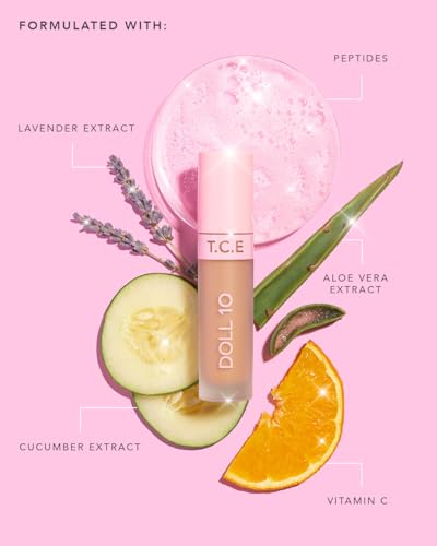 Doll 10 T.C.E. Full Coverage Concealer with Peptides 0.33 oz