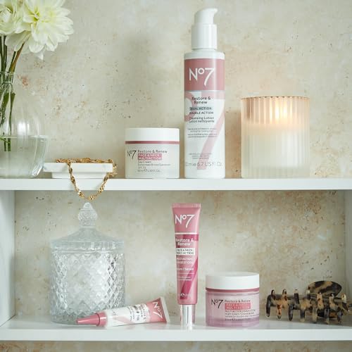 No7 Restore & Renew Dual Action Cleansing Lotion
