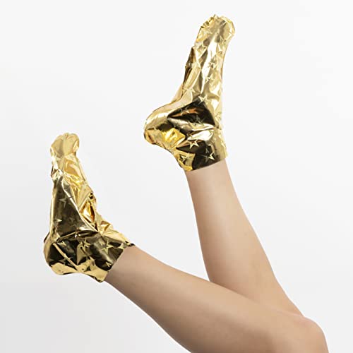 STARSKIN VIP The Gold Mask Giftset - High-end Gift - Complete Collection - Includes Hand, Foot, and Face Masks Headband