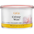 Gigi Creme Wax, Hair Removal Can for Sensitive Skin, 14 oz Pack of 2