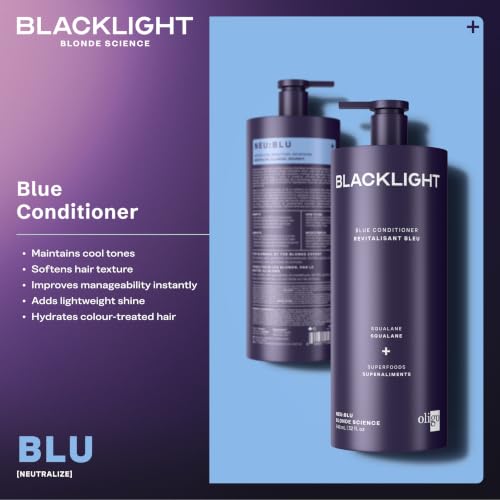 Oligo Blue Conditioner for Blonde & Light Brown Hair - 6.8oz