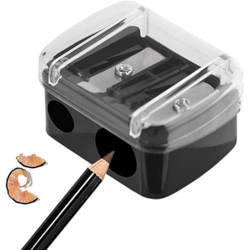 Zenarao Dual Hole Eyeliner & Makeup Pencil Sharpener - Compact Design