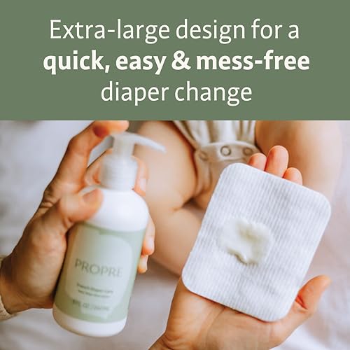 Organic Cotton Pads for Sensitive Skin - XL Biodegradable 2 Pack