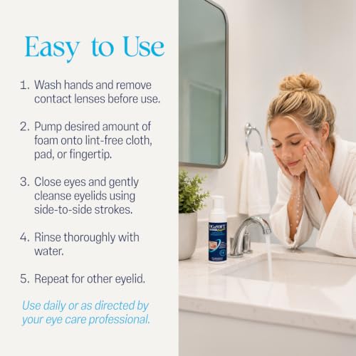 OCuSOFT Lid Scrub Original Foaming Eyelid Cleanser 7.25oz
