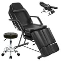 KIIUMI Tattoo Chair Facial Bed Massage Table with Stool
