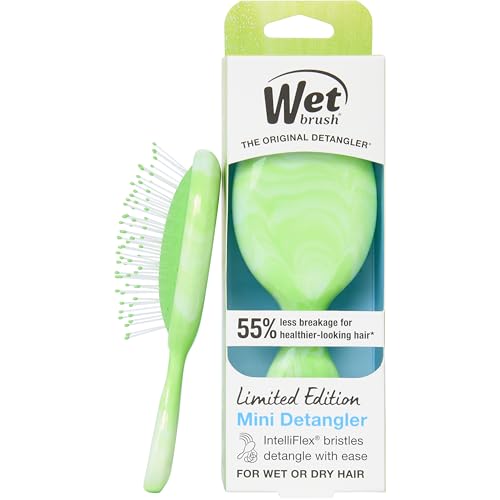 Wet Brush Mini Detangler Hair Brush - Limited Edition Key Lime