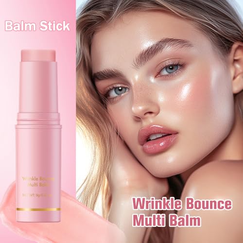 Hydrating Eye & Lip Balm Stick - Cooling Under Eye Cream, 2 Pack