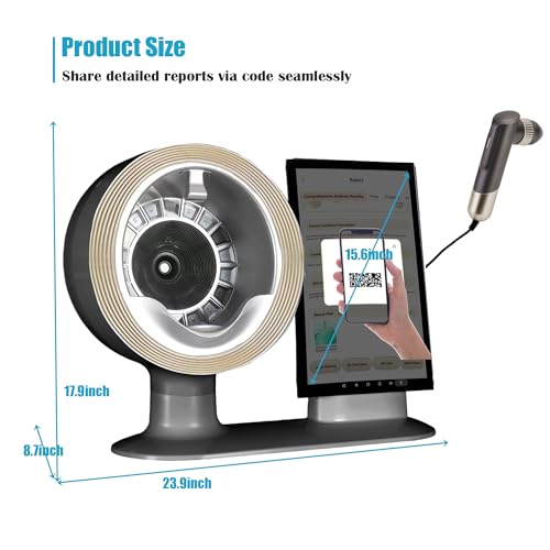 M17 Professional Skin Analysis Machine - 10-Spectrum Facial Scanner