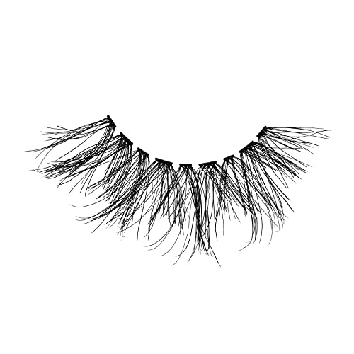 i•ENVY Remy 3D False Eyelashes, 100% Human Hair, Invisible Band (3 Pack)