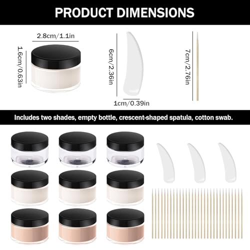 QSLYUYUAN Waterproof Tattoo Cover Up Makeup - Long-Lasting Concealer for Tattoos & Blemishes